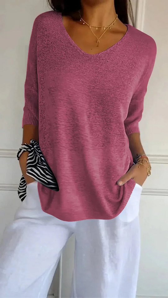 Heidi-Mode | Damen Langarm Shirt Stricktop