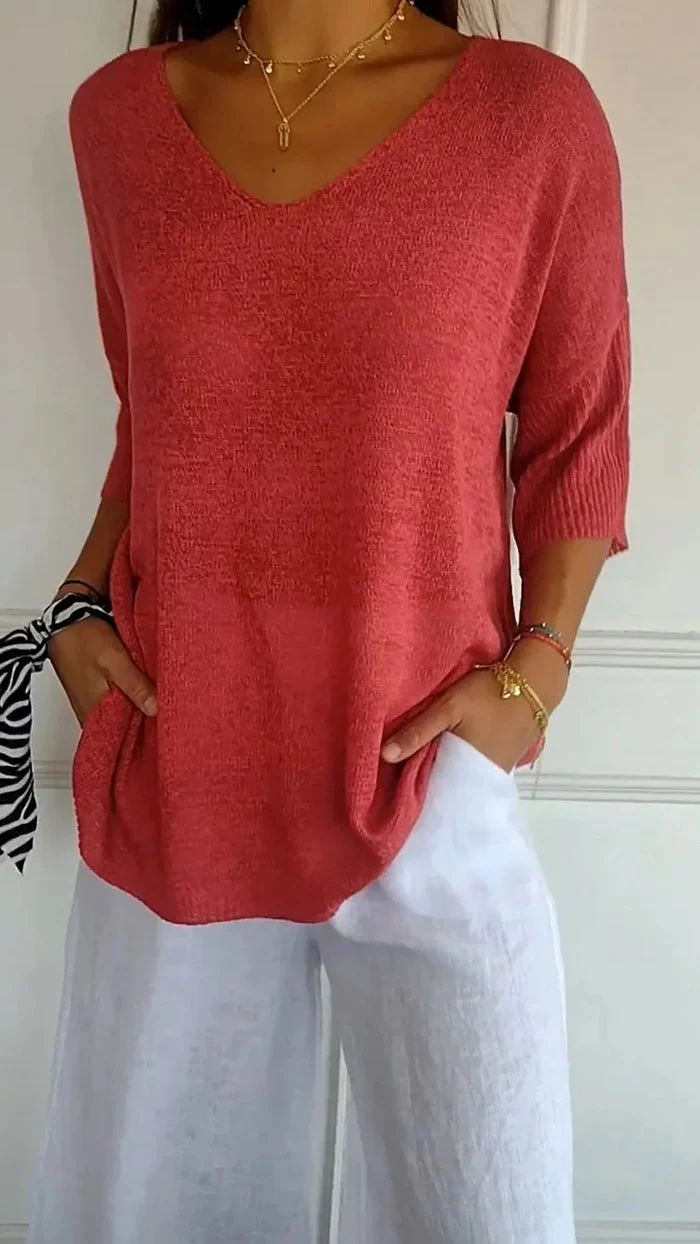 Heidi-Mode | Damen Langarm Shirt Stricktop