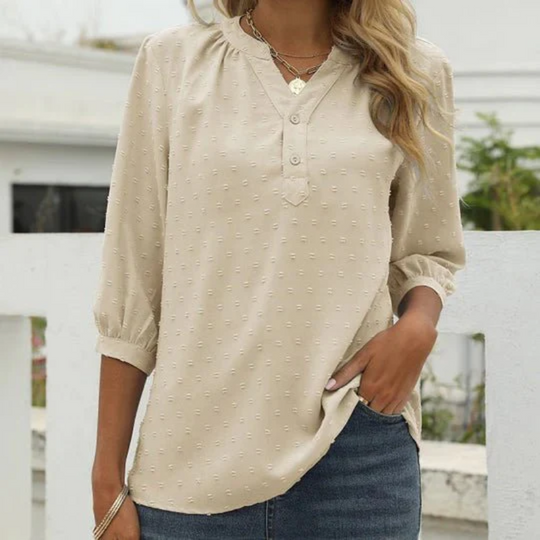 Heidi-Mode | Damen Langarm Oberteile Elegant Top