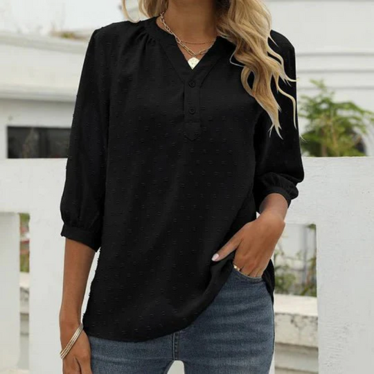 Heidi-Mode | Damen Langarm Oberteile Elegant Top