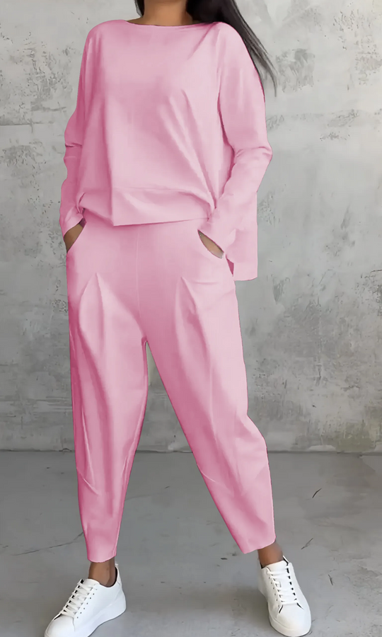 Heidi-Mode | Damen Elegant Zweiteiler Komplettes Outfit