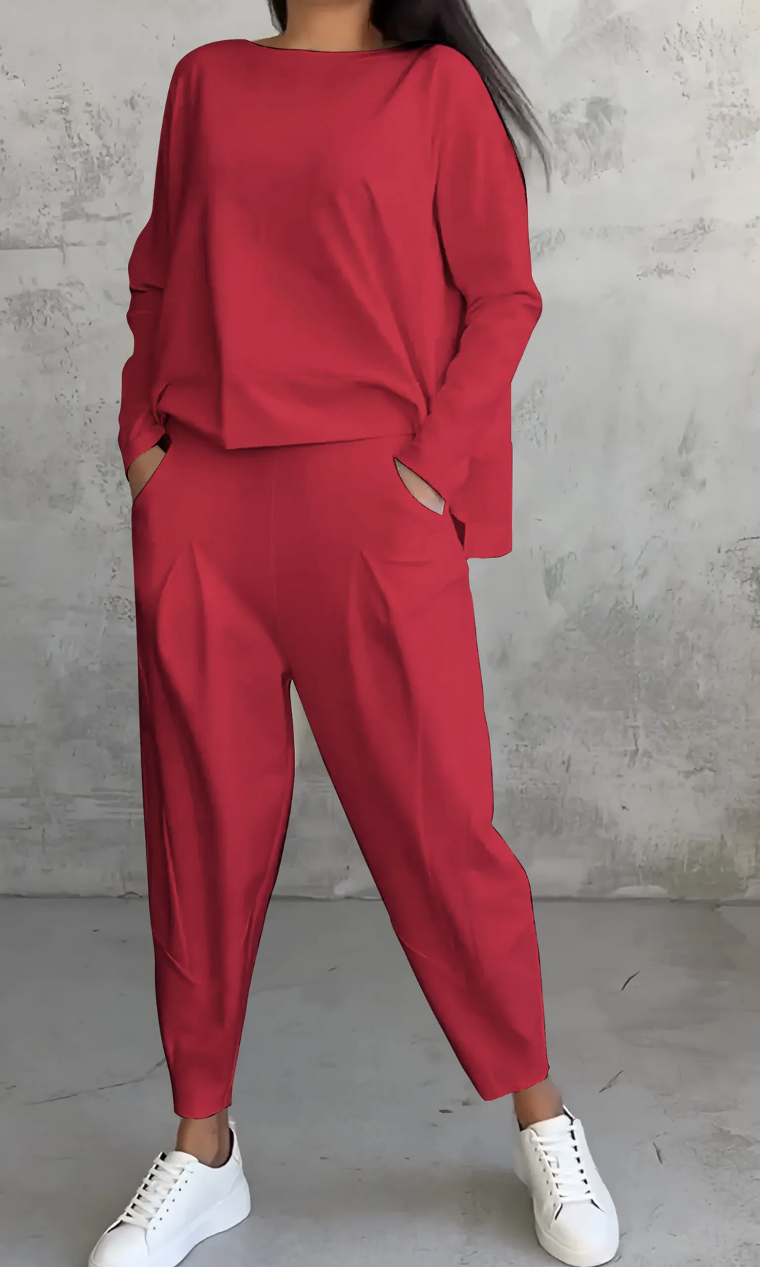 Heidi-Mode | Damen Elegant Zweiteiler Komplettes Outfit