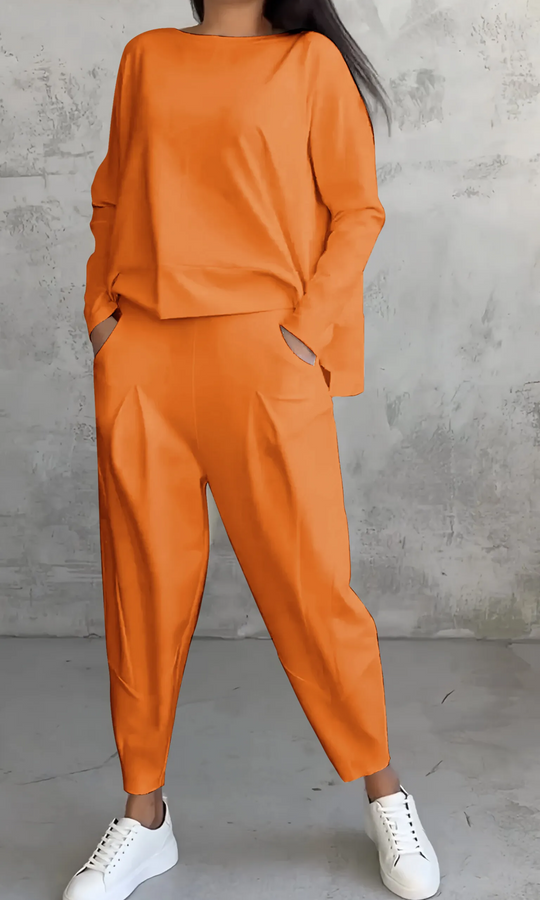 Heidi-Mode | Damen Elegant Zweiteiler Komplettes Outfit
