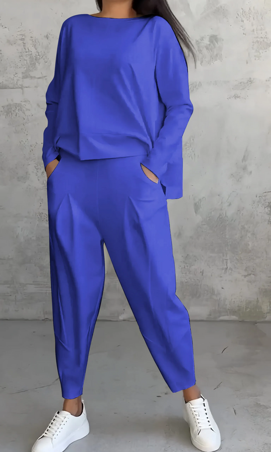 Heidi-Mode | Damen Elegant Zweiteiler Komplettes Outfit