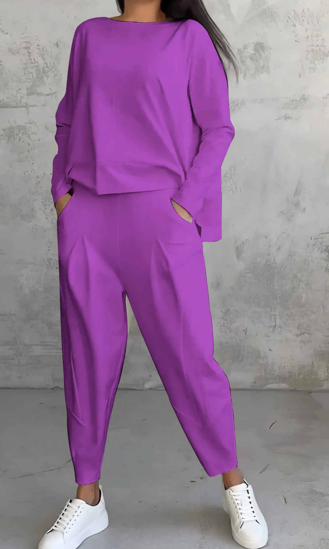 Heidi-Mode | Damen Elegant Zweiteiler Komplettes Outfit