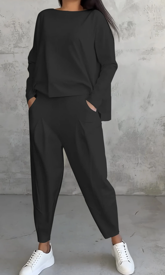 Heidi-Mode | Damen Elegant Zweiteiler Komplettes Outfit