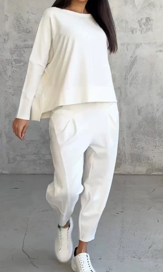 Heidi-Mode | Damen Elegant Zweiteiler Komplettes Outfit