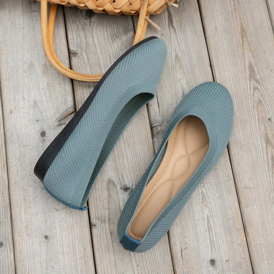 Heidi-Mode | Damen schwarze Loafers Slip In Schuhe