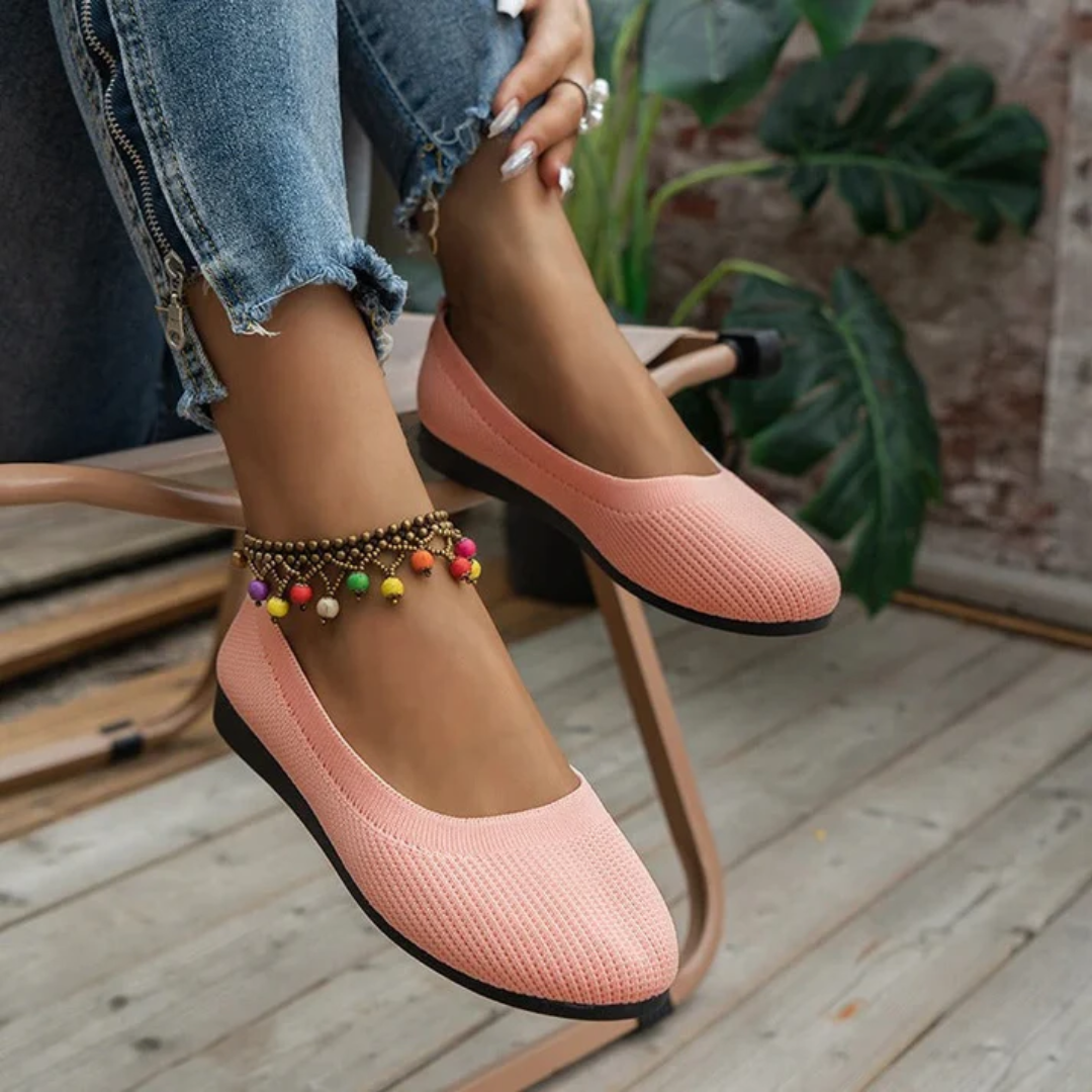Heidi-Mode | Damen schwarze Loafers Slip In Schuhe