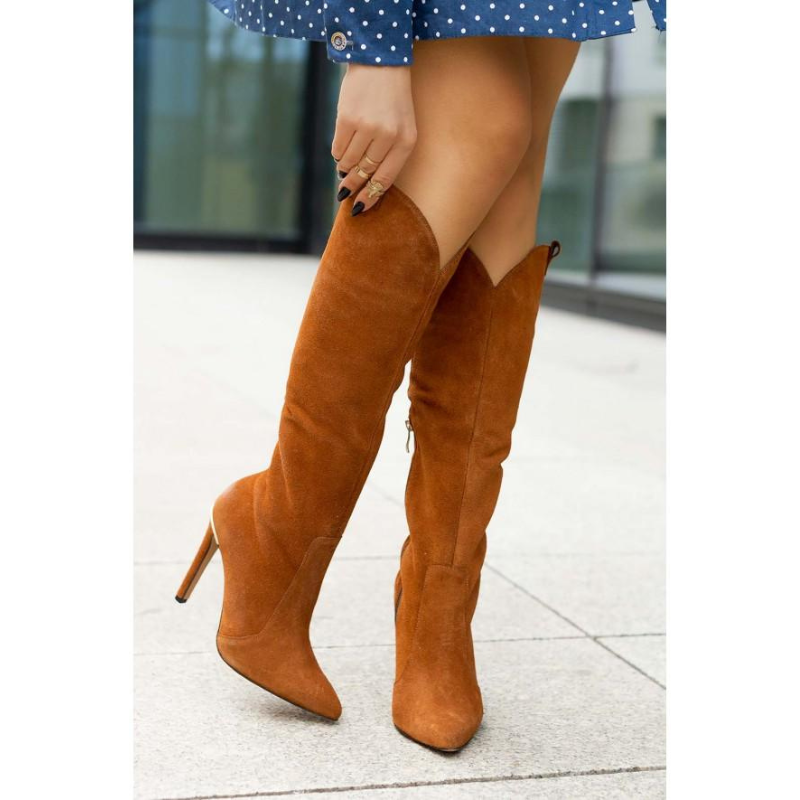 Heidi-Mode | Damen Overknee Stiefel Schwarz