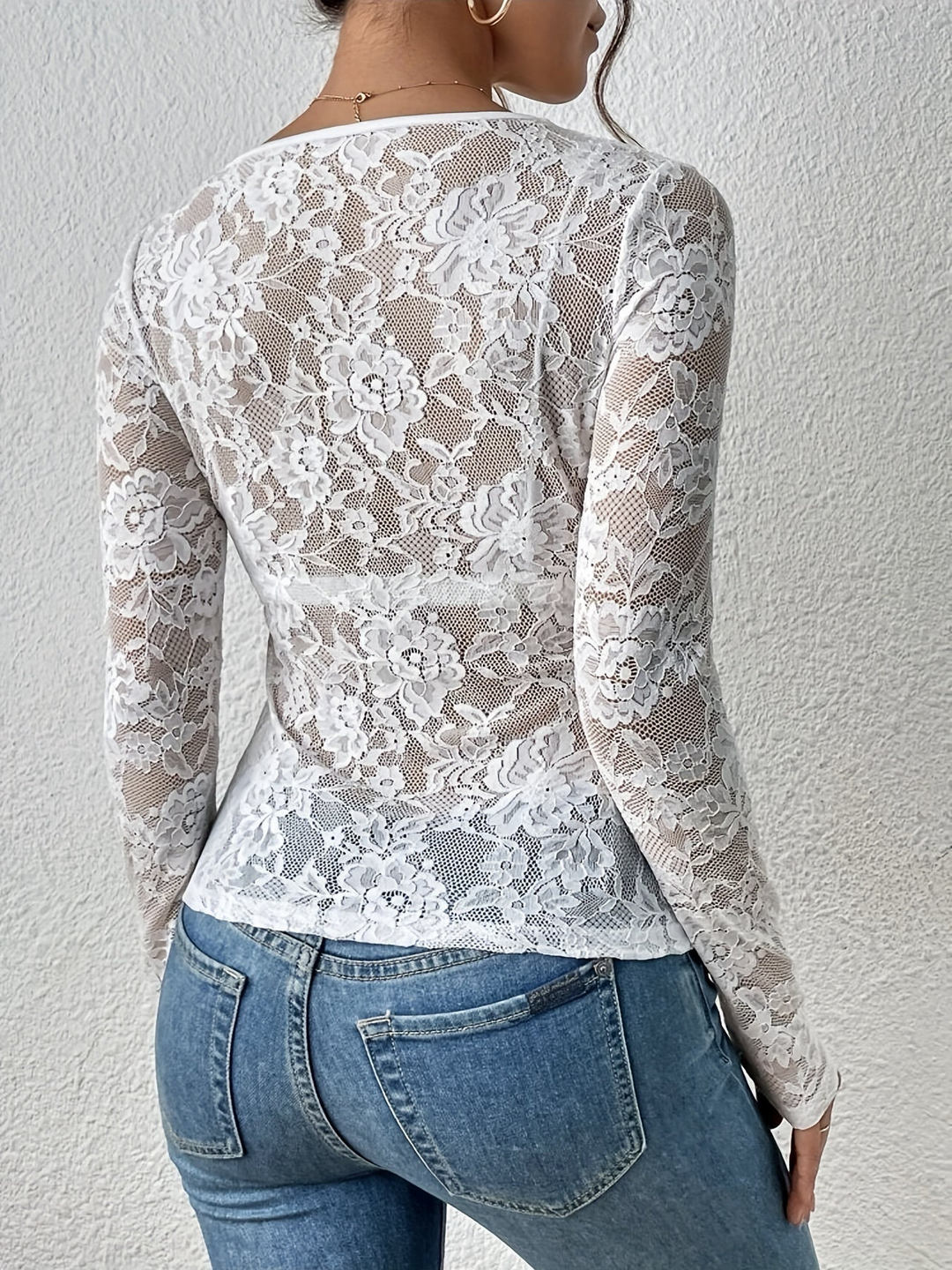 Heidi-Mode | Damen Langarm Oberteil Elegante