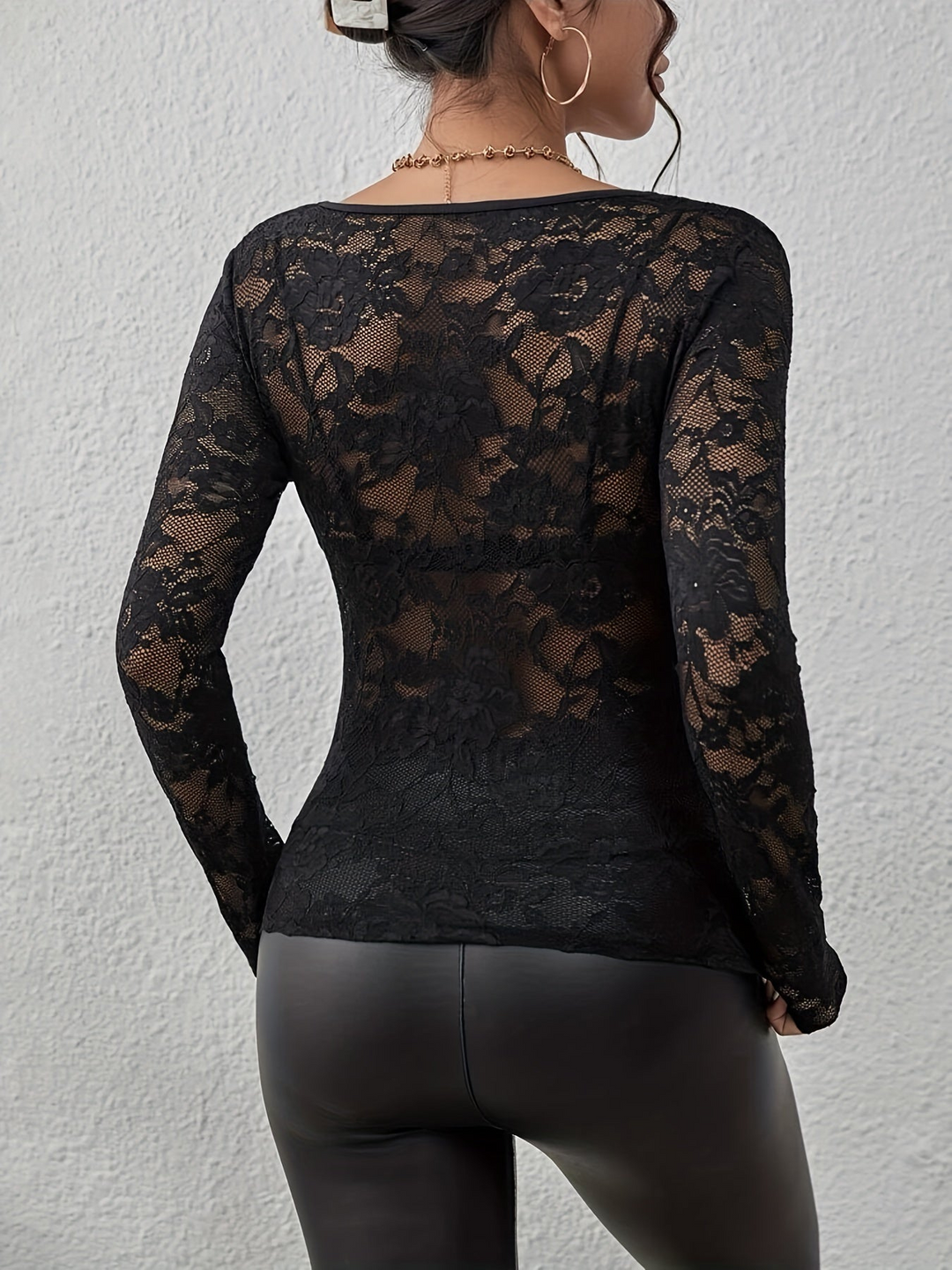 Heidi-Mode | Damen Langarm Oberteil Elegante