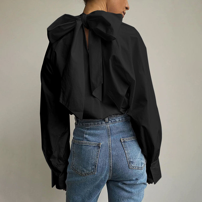 Heidi-Mode | Damen Schwarz Oberteile Schicken Top