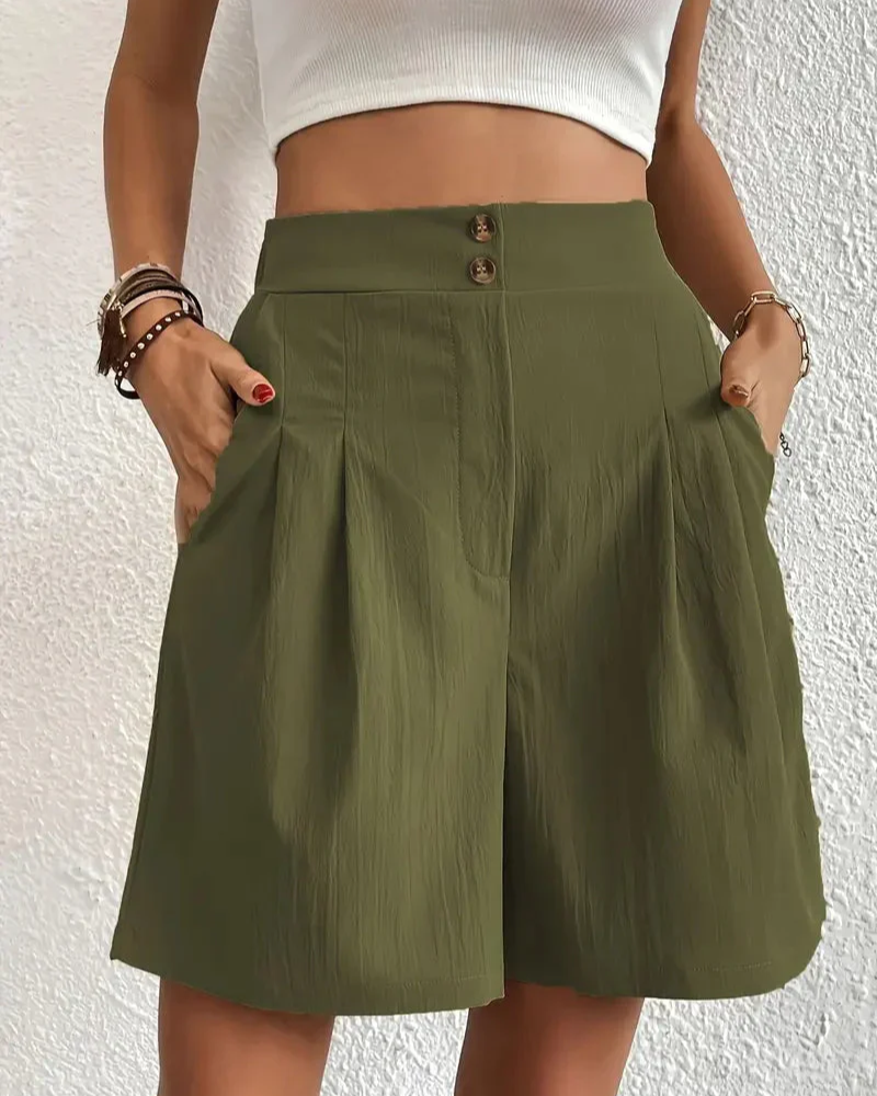 Heidi-Mode | Damen Kurze Hose Sommer Shorts