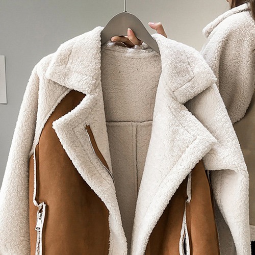 Heidi-Mode | Damen-Teddy-Mantel - Winter