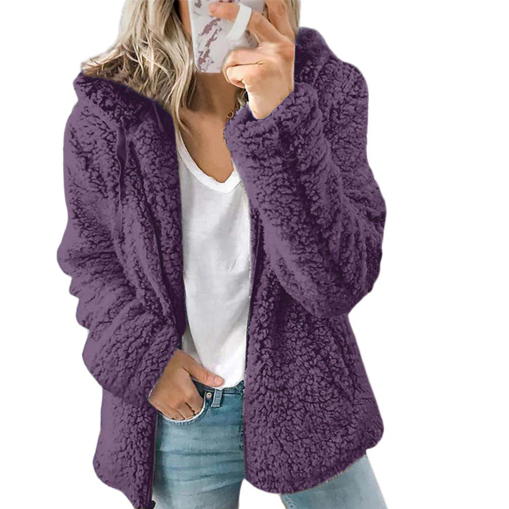 Heidi-Mode | Damen warme Strickjacke leichte