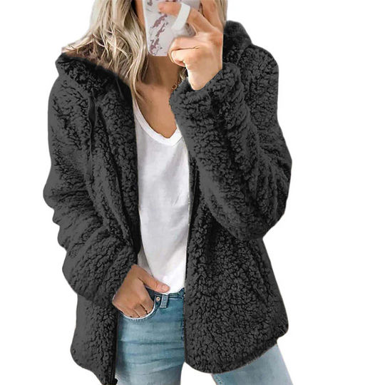 Heidi-Mode | Damen warme Strickjacke leichte