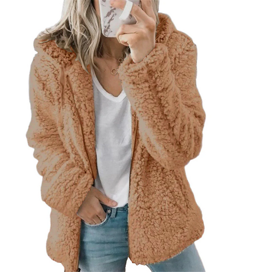 Heidi-Mode | Damen warme Strickjacke leichte