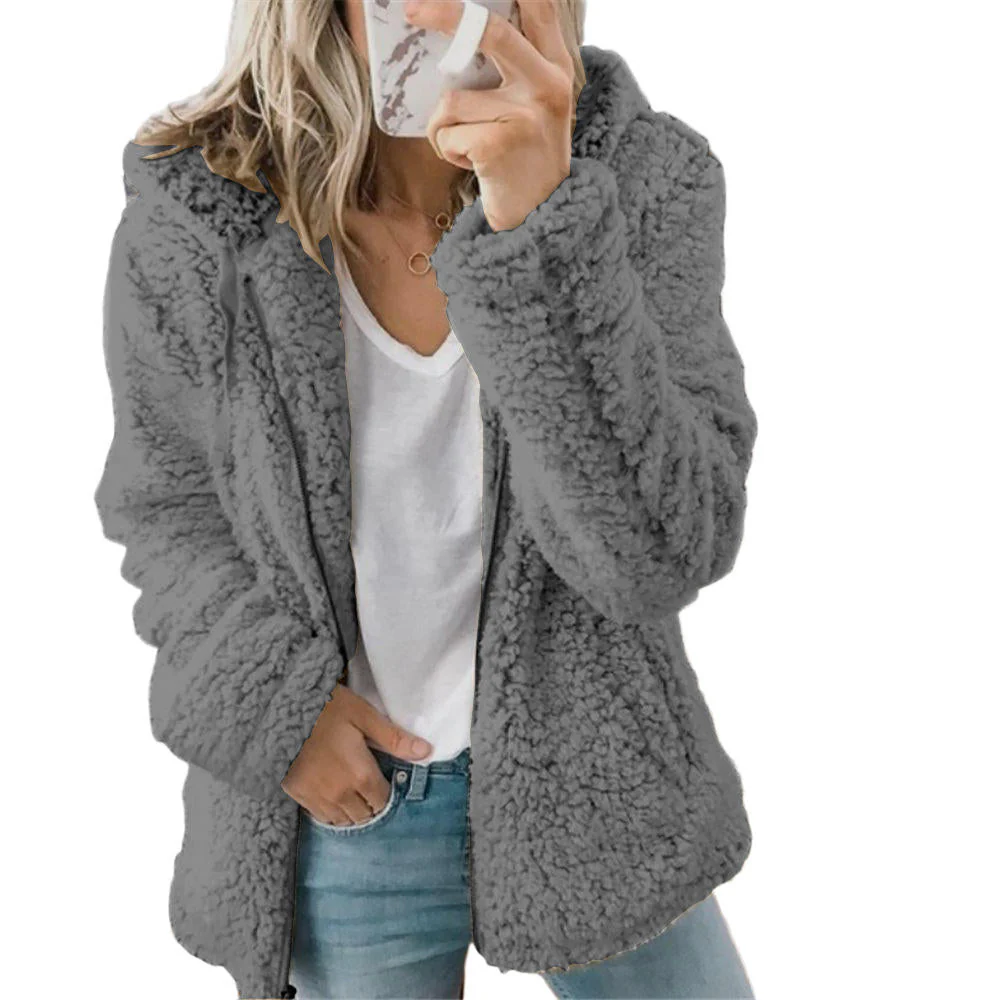 Heidi-Mode | Damen warme Strickjacke leichte