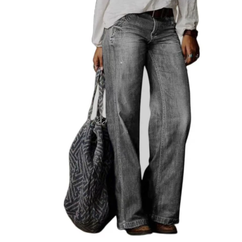 Heidi-Mode | Damen Weite Jeans Bootcut