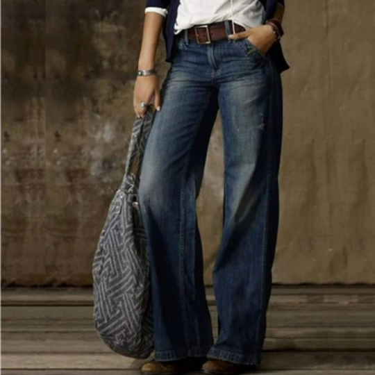 Heidi-Mode | Damen Weite Jeans Bootcut