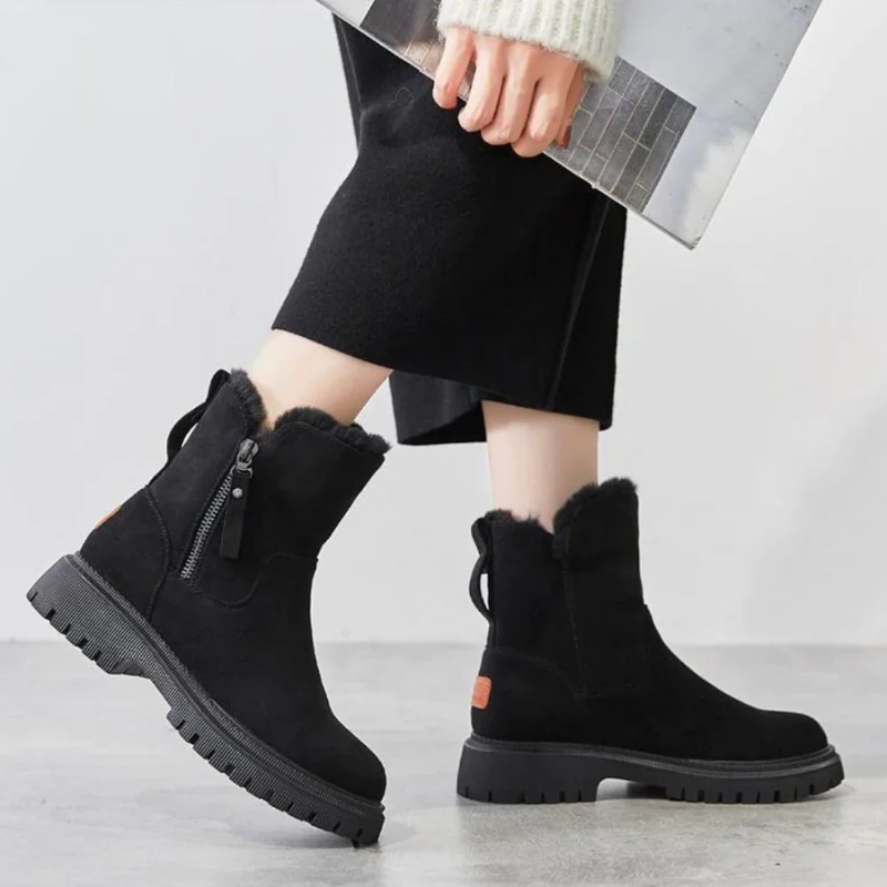 Heidi-Mode | Damen wasserdichte Winterstiefel Schneestiefel