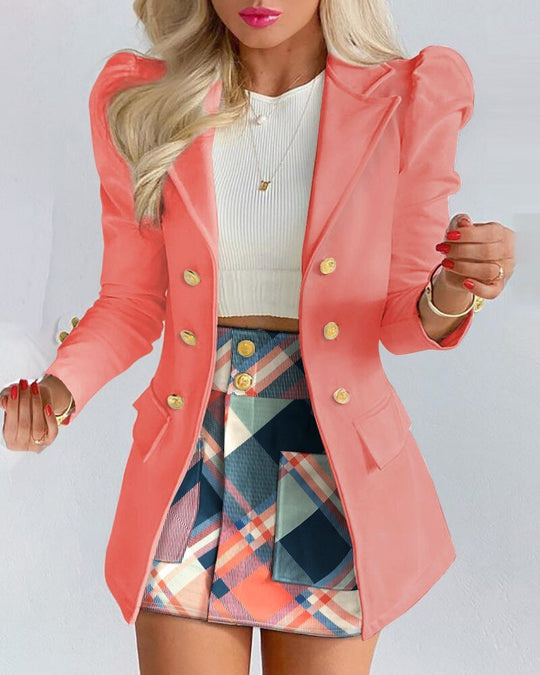 Heidi-Mode | 2-Teiliges Set Blazer + Rock