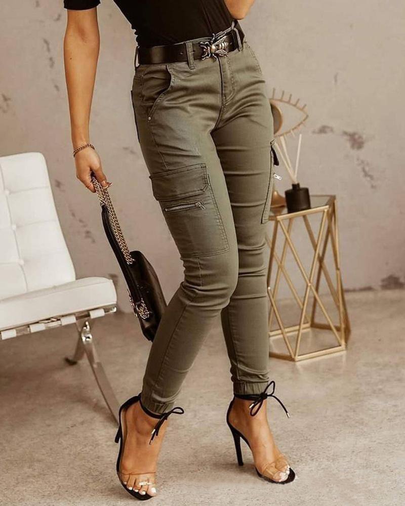 Heidi | Damen Cargo-Jeans