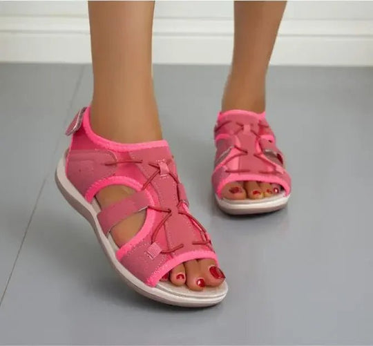 Heidi-Mode | Verstellbare Sommerschuhe mit Fußstütze