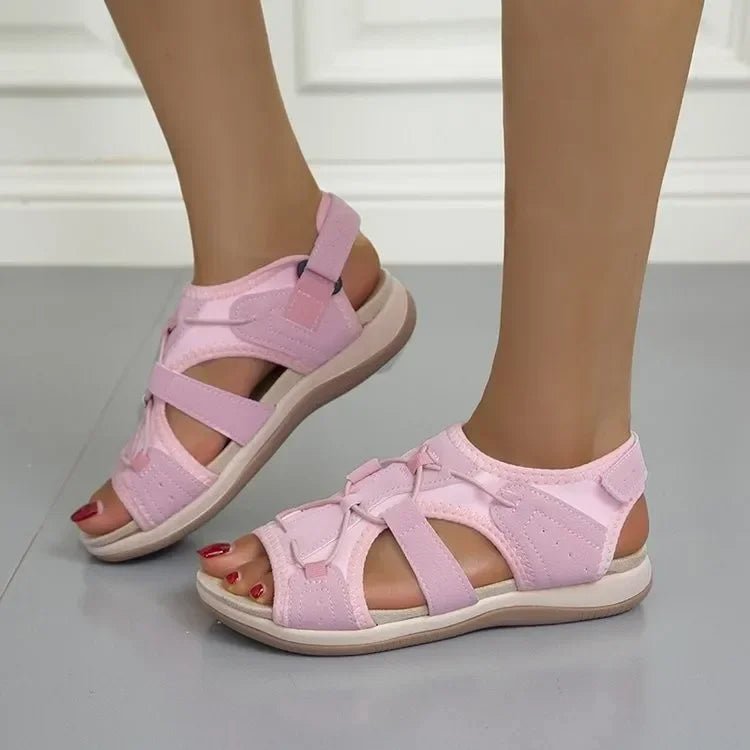 Heidi-Mode | Verstellbare Sommerschuhe mit Fußstütze