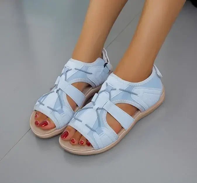 Heidi-Mode | Verstellbare Sommerschuhe mit Fußstütze