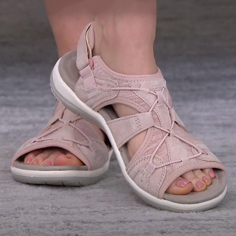 Heidi-Mode | Verstellbare Sommerschuhe mit Fußstütze