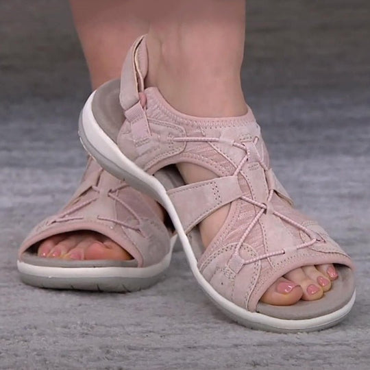 Heidi-Mode | Verstellbare Sommerschuhe mit Fußstütze