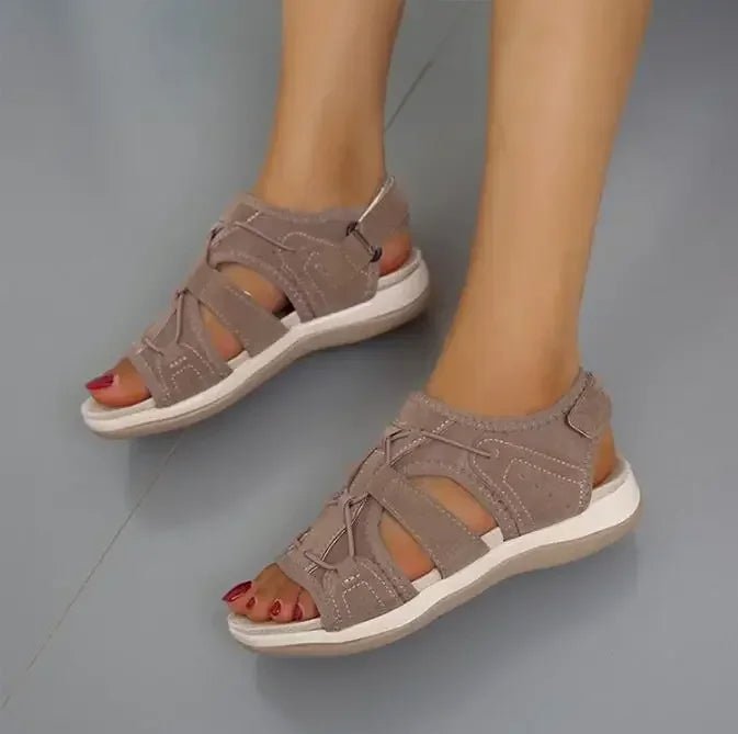 Heidi-Mode | Verstellbare Sommerschuhe mit Fußstütze