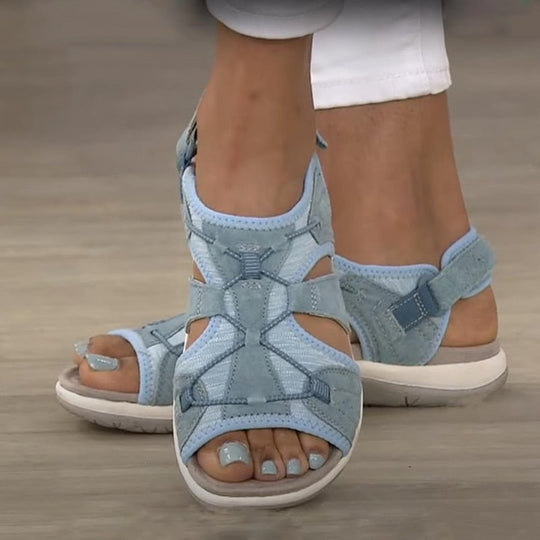 Heidi-Mode | Verstellbare Sommerschuhe mit Fußstütze