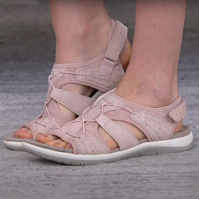 Heidi-Mode | Verstellbare Sommerschuhe mit Fußstütze