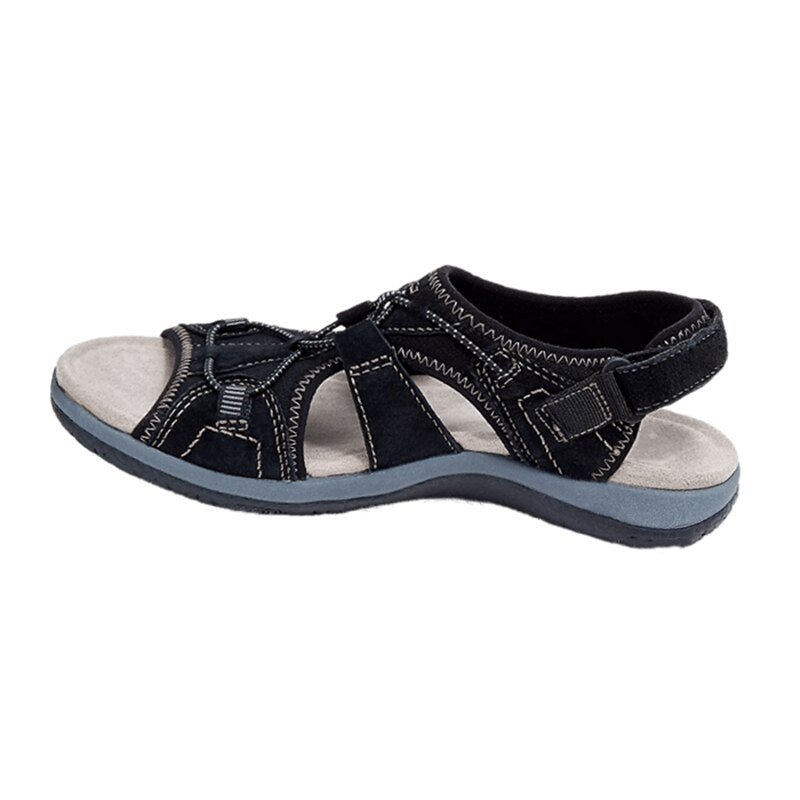 Heidi-Mode | Verstellbare Sommerschuhe mit Fußstütze