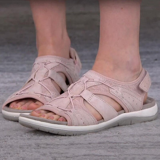 Heidi-Mode | Verstellbare Sommerschuhe mit Fußstütze