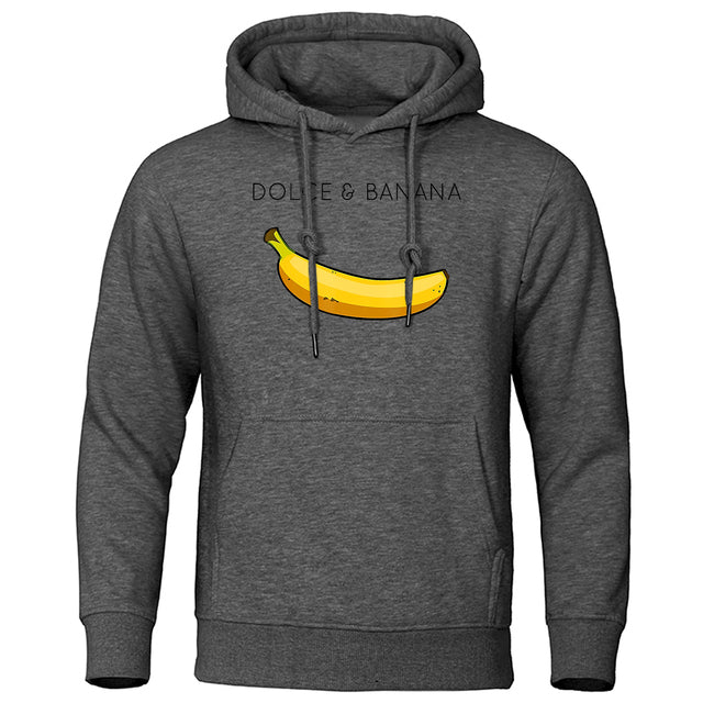 Heidi-Mode - Stilvolle Herbst Dolce Banana Hoodie für Männer