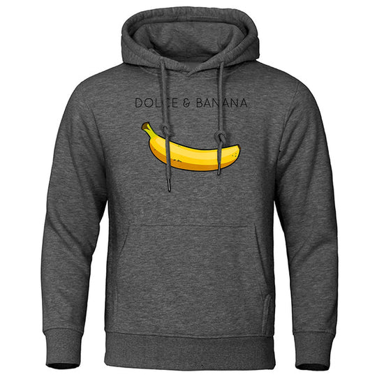 Heidi-Mode - Stilvolle Herbst Dolce Banana Hoodie für Männer