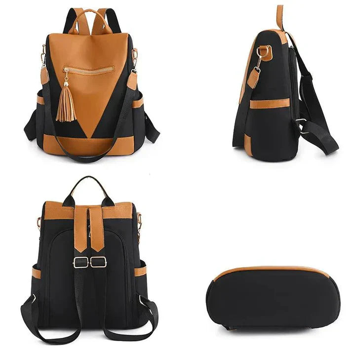 Heidi-Mode | Stilvolle Zweifarbige Rucksack