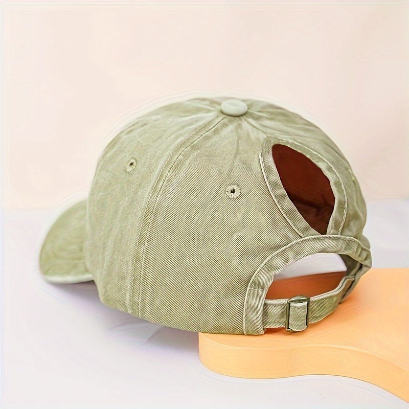 Heidi-Mode | Pferdeschwanz Baseballcap mit Atmungsaktivem Komfort und Uv Schutz