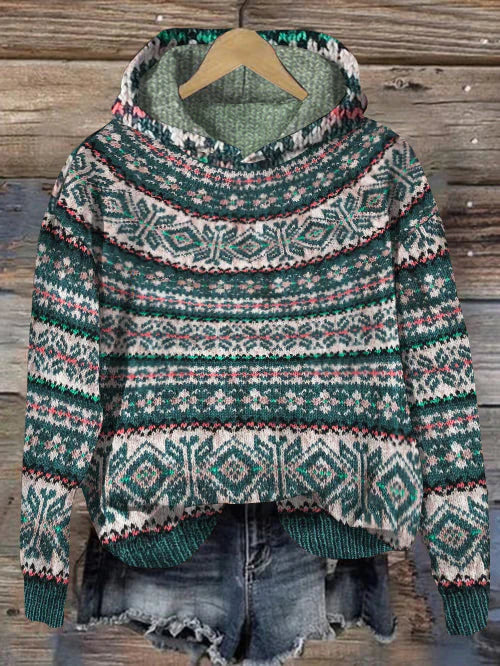 Heidi-Mode | Warme norwegische Strickjacke