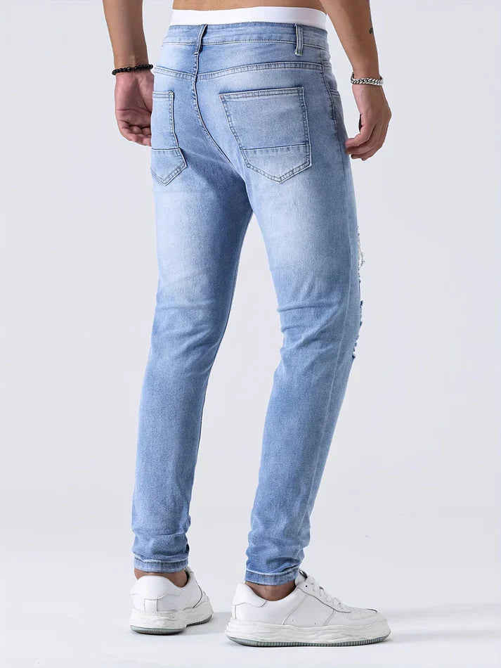 Heidi-Mode | Herren zerrissene Jeans