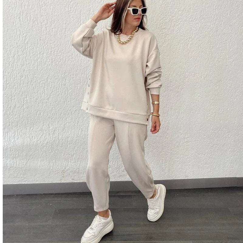 Heidi-Mode | Sport suit with casual pants and ankle band