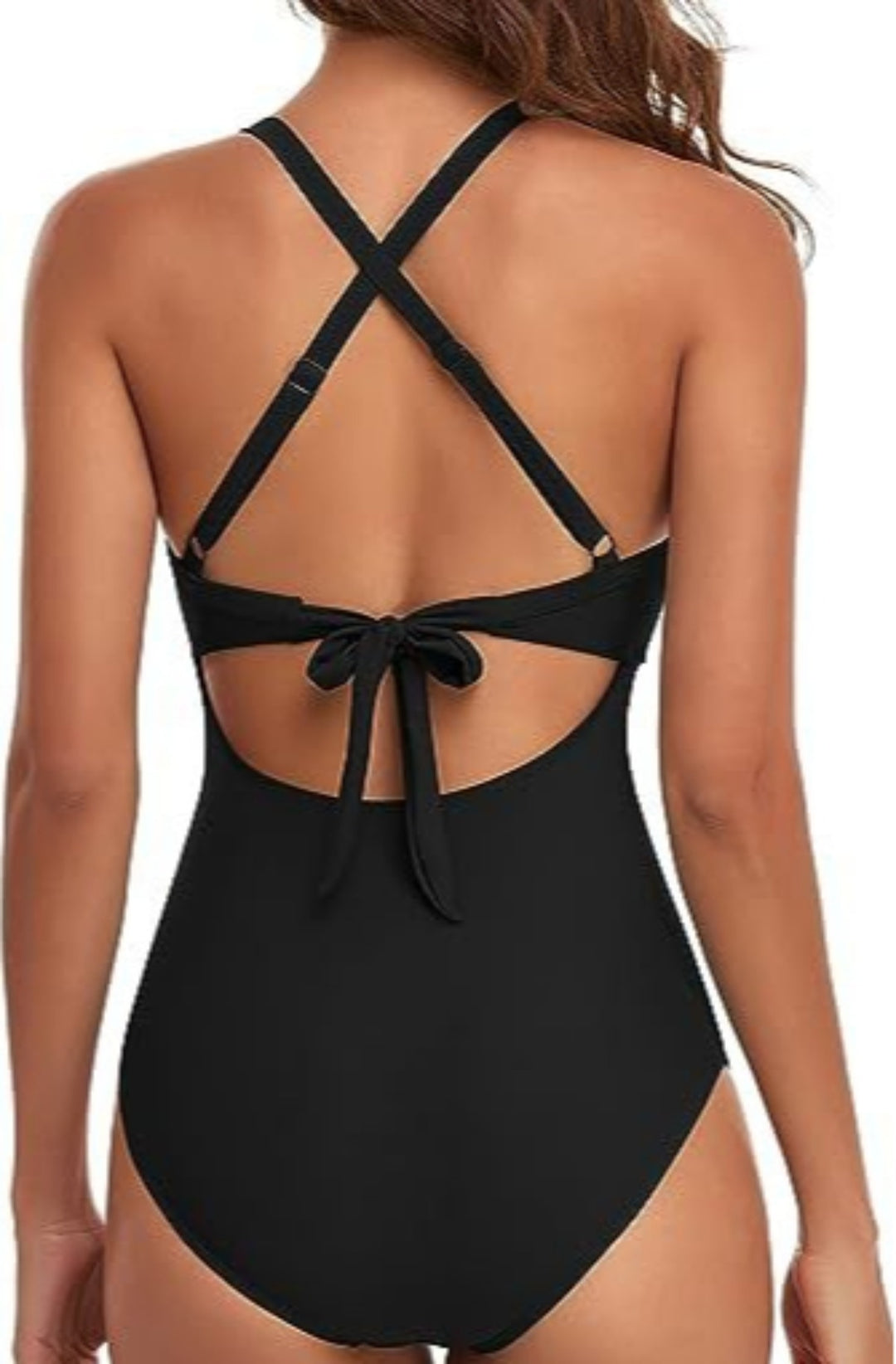 Heidi Mode | Hohler rückenfreier Bikini mit engen Trägern