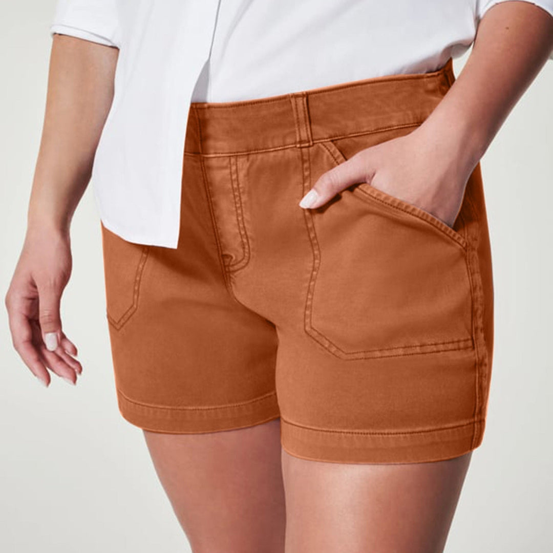 Heidi-Mode | Pull on Stretch Jeansshorts