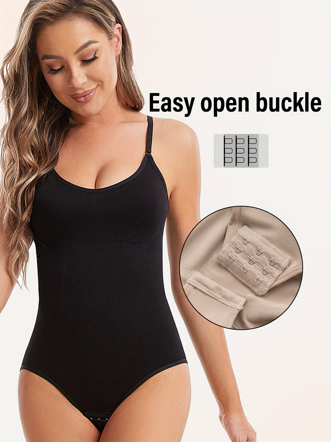Heidi-Mode | Pack Nahtlose Figurformende Bodysuits für Damen