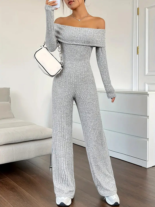 jumpsuit met schouderbandjes