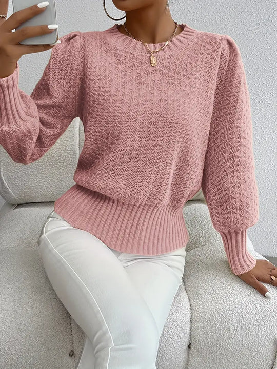 Heidi-Mode | Französischer Diamantstrickpullover